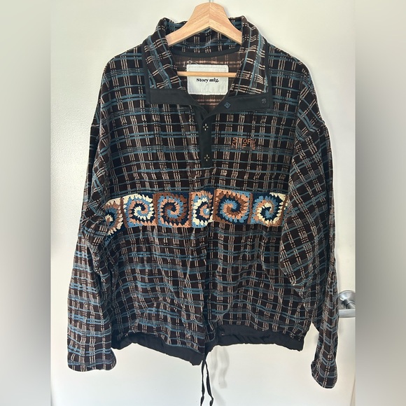 Story mfg velvet polite pullover